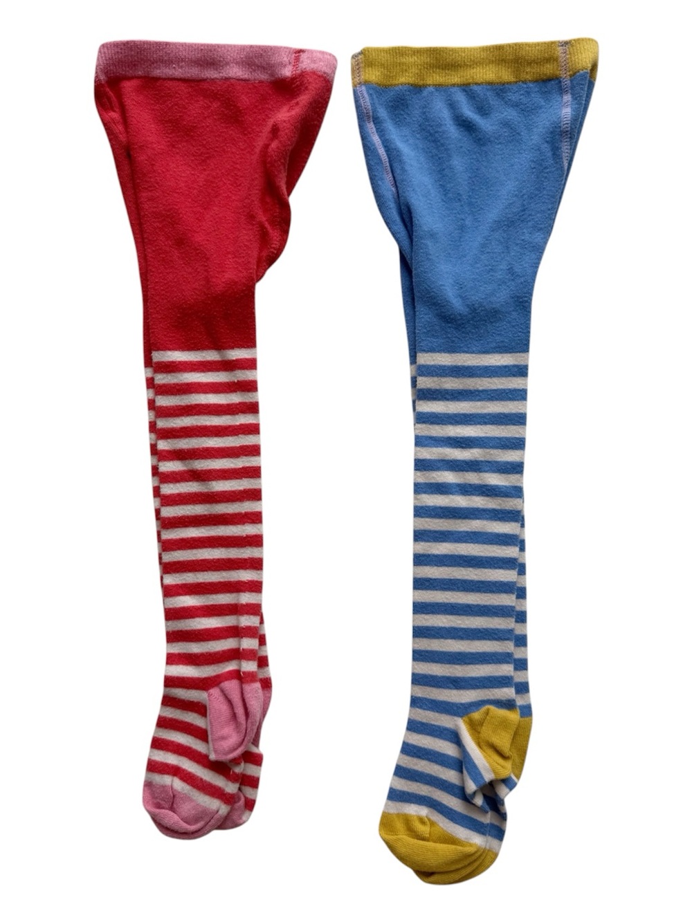 Mini Boden Striped Tights Bundle Size 3/4